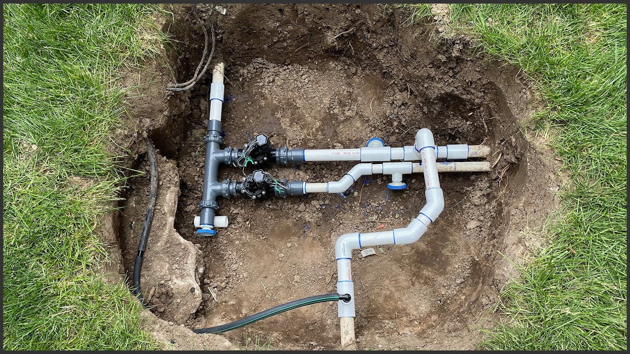 Replacing A Lawn Sprinkler Manifold