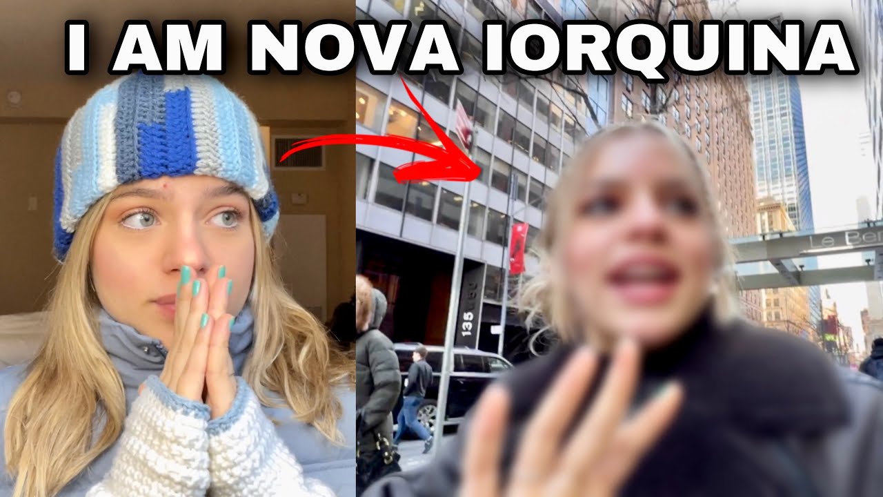 TENTANDO parecer NOVA IORQUINA em NOVA IORQUE