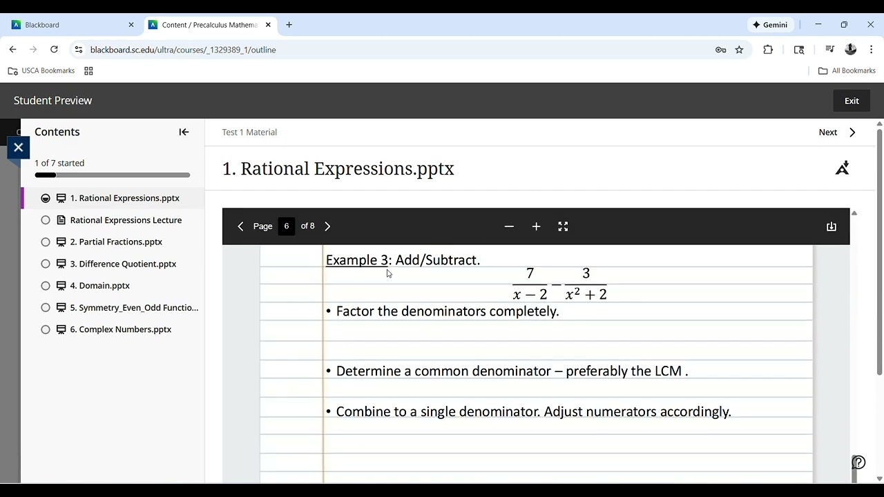 Math 111 Online Intro
