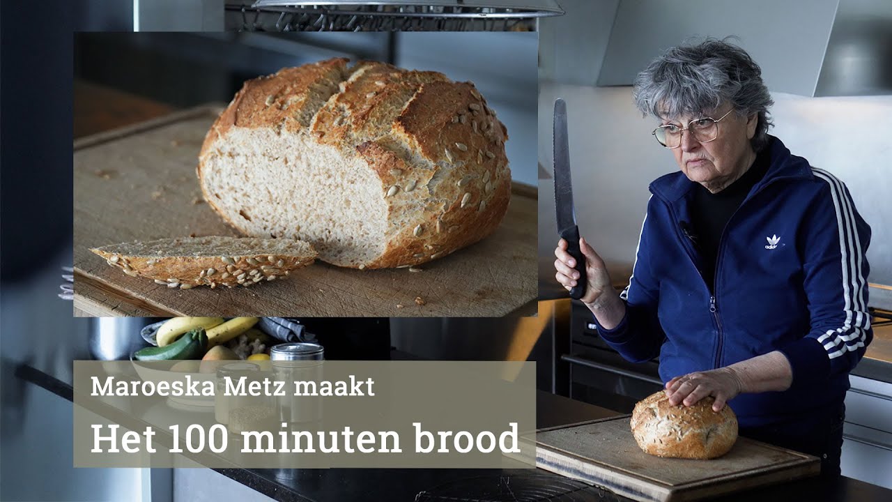 Het plotsbrood van Maroeska Metz, in 1 uur en drie kwartier klaar!