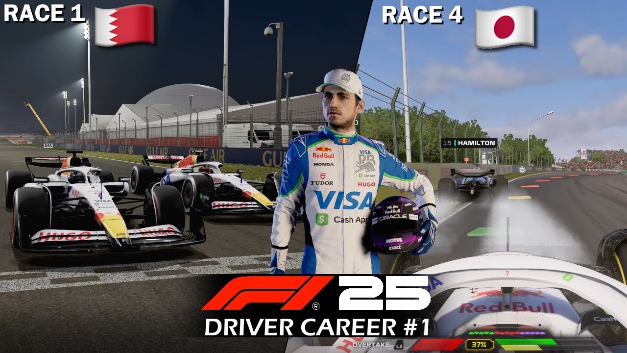 De start van het F1 25 seizoen - F1 25 DRIVER CAREER (mod) | #1