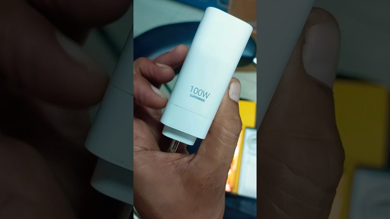 Mobile with 100w supervooc charger || #mobile #charger #realme11proplus5g