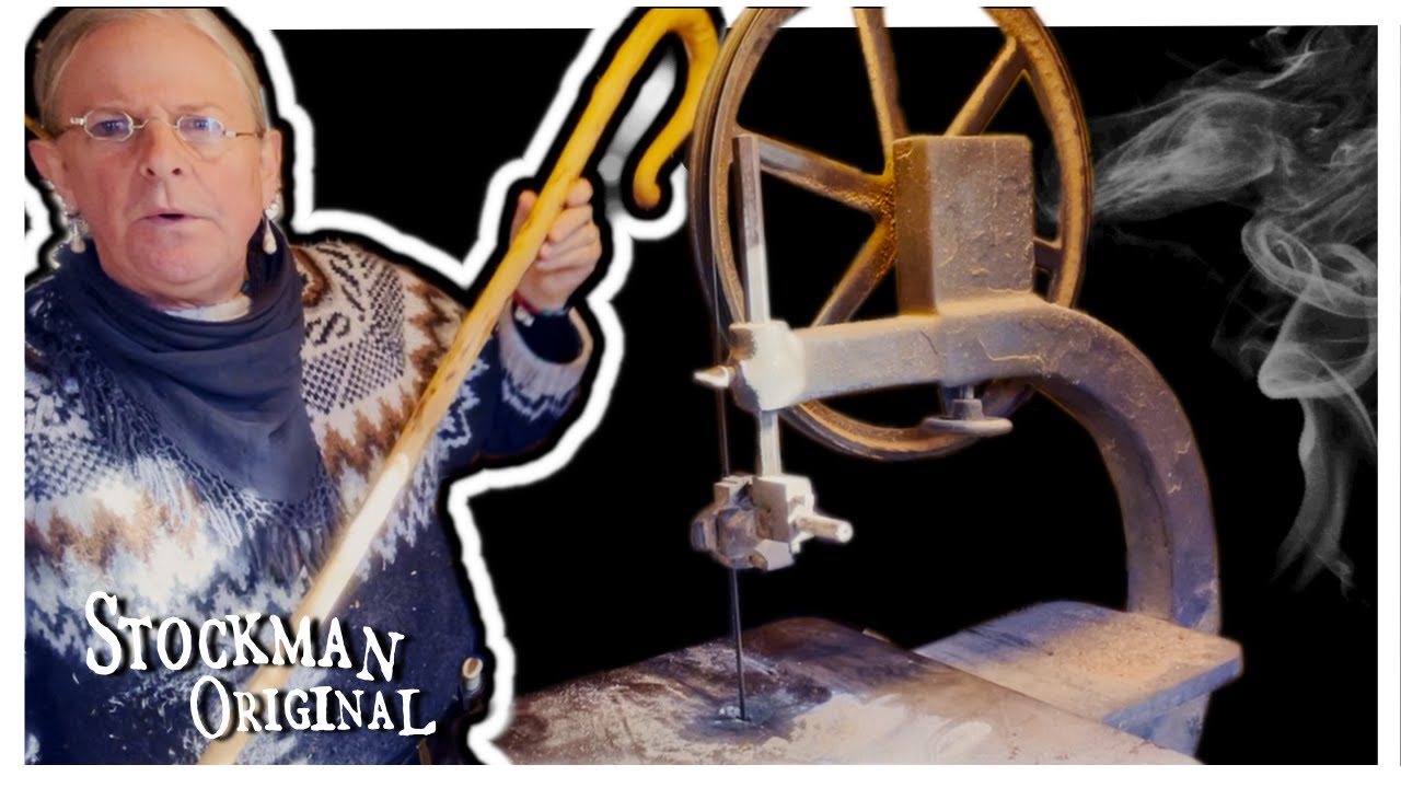 How to Easily Make a Shepherd's Crook  (hook or staff) from Red Maple with a band saw
