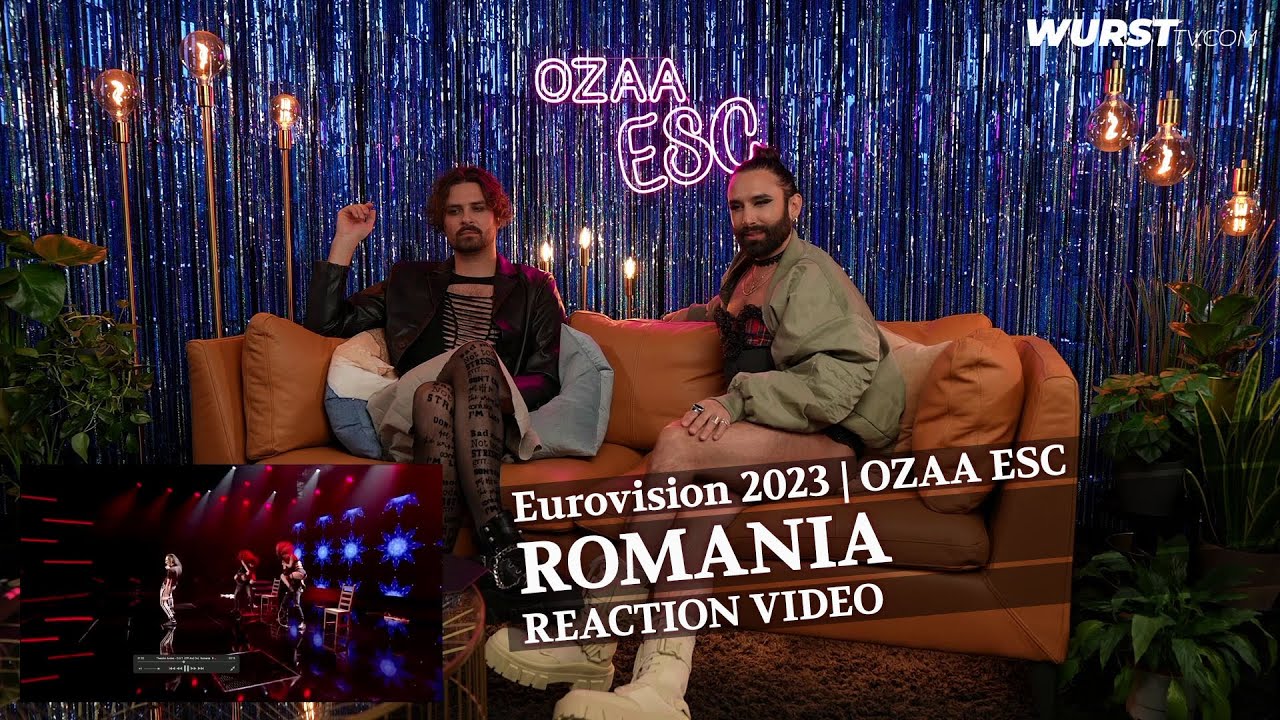 Theodor Andrei - D.G.T. (Off And On) - Romania | Eurovision Reaction | OZAA ESC | WURSTTV.com