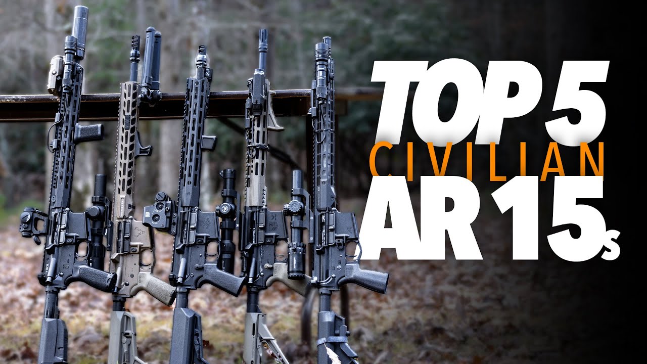 Top 5 Civilian AR15s - Stag, PSA, Aero, BCM, Diamondback!
