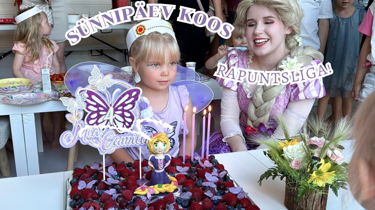 MIA CAMILLA 4🎉/ SÜNNIPÄEV KOOS RAPUNTSLIGA!💜