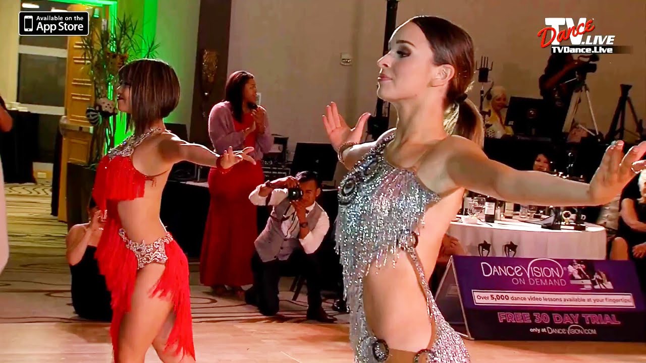 Taylor Hatala, Bailey Sok, Tati mcquay ,Jadyn Hernandez Dance Stars Festival, ballroom performance