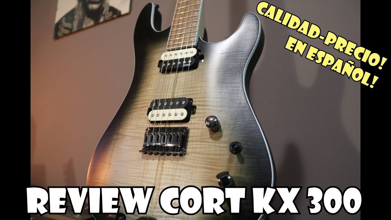 CORT KX300 Review DEMO | Una buena guitarra calidad - Precio!