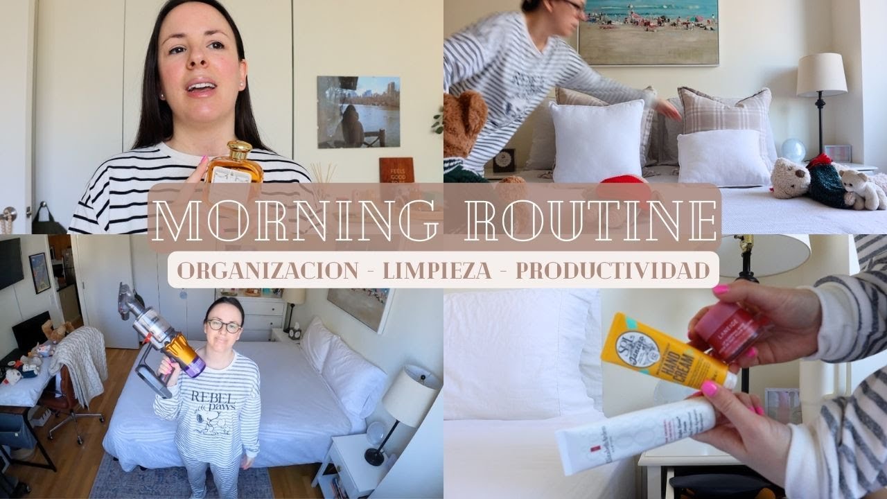 Morning routine con 27 años y trabajando desde casa ☕😴 Paula Sanz
