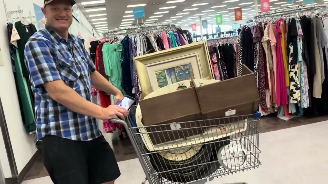 Goodwill Mega Haul! We filled 6 carts for under $400 - Reselling for Profit 
