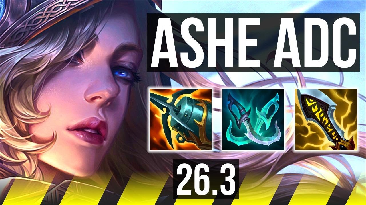 ASHE & Karma vs DRAVEN & Janna (ADC) | Good KDA: 10/1/12 | EUNE Challenger | 26.3