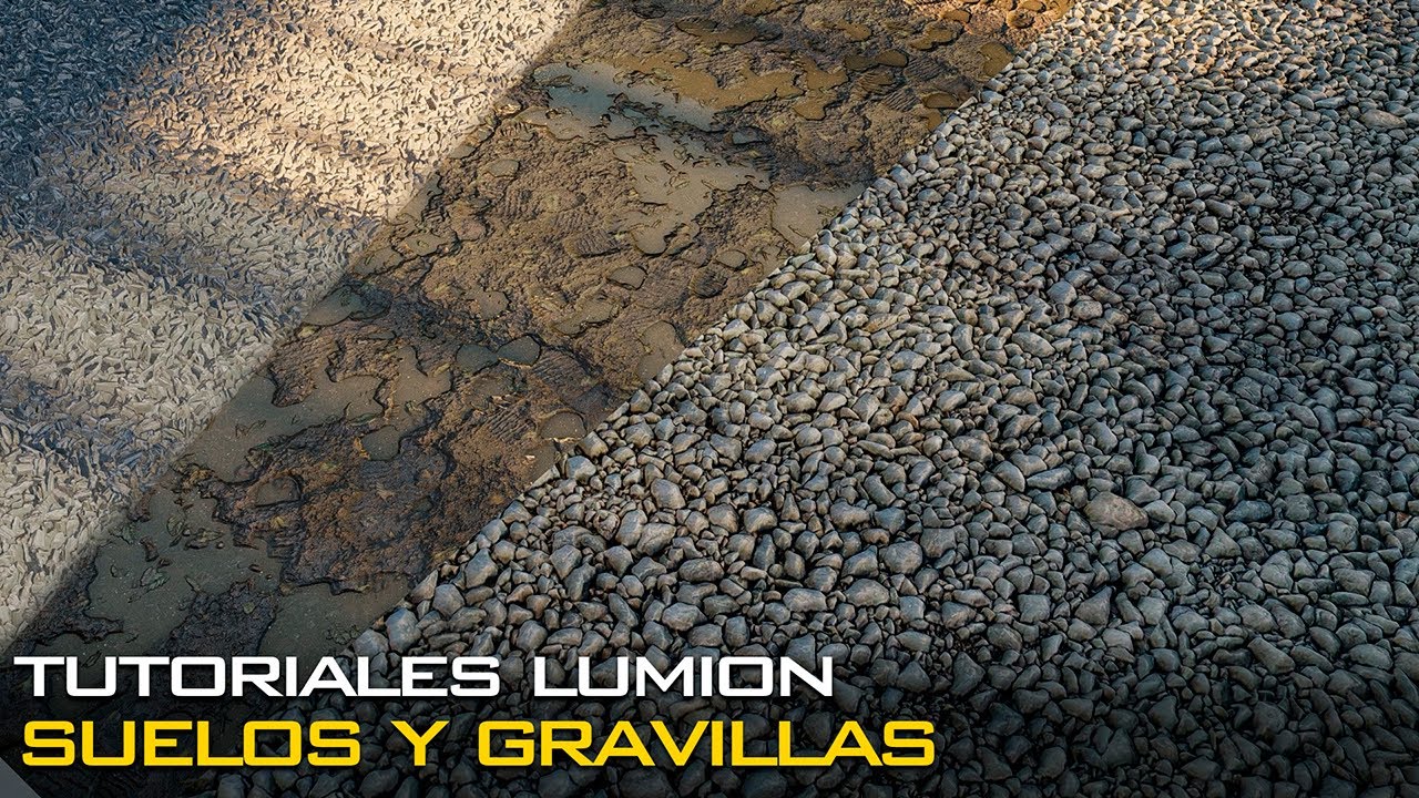 LUMION 10 GRAVILLA Y SUELOS REALISTAS