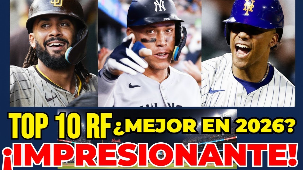 ¿Quién es el Mejor RF de la MLB en 2026? | Ranking Top 10