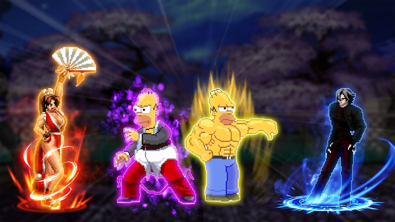 [Mugen 1.1] Homeloli VS KOF Team