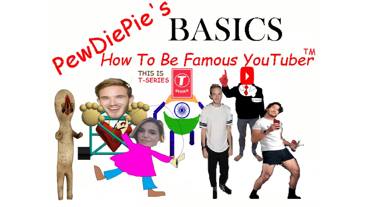 PewDiePie's Basics How to be YouTuber Famous - Nuevo mod de Baldi's Basics no hecho por mí