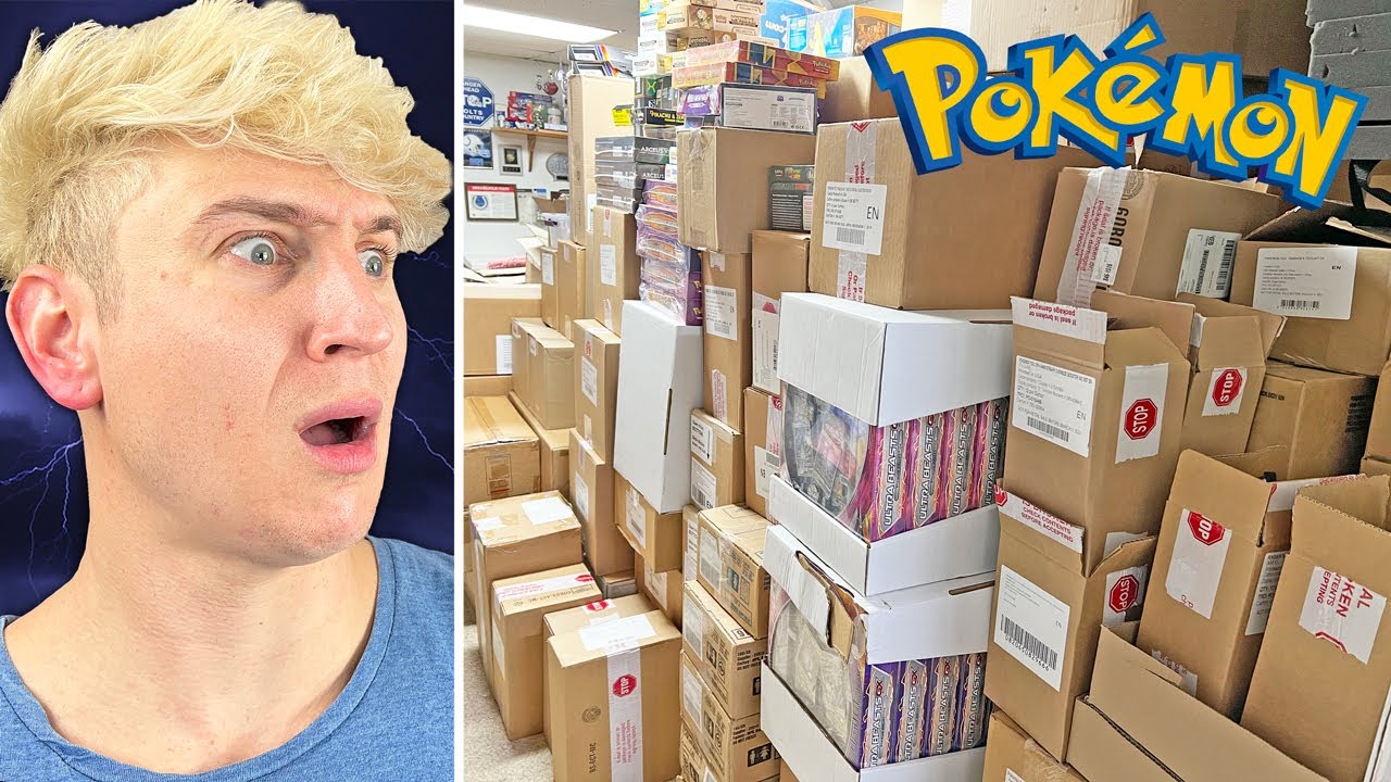My $200,000 Back Office Pokemon Card Collection!