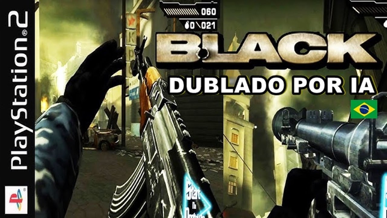 Black Playstation 2  [DUBLADO EM PT-BR]