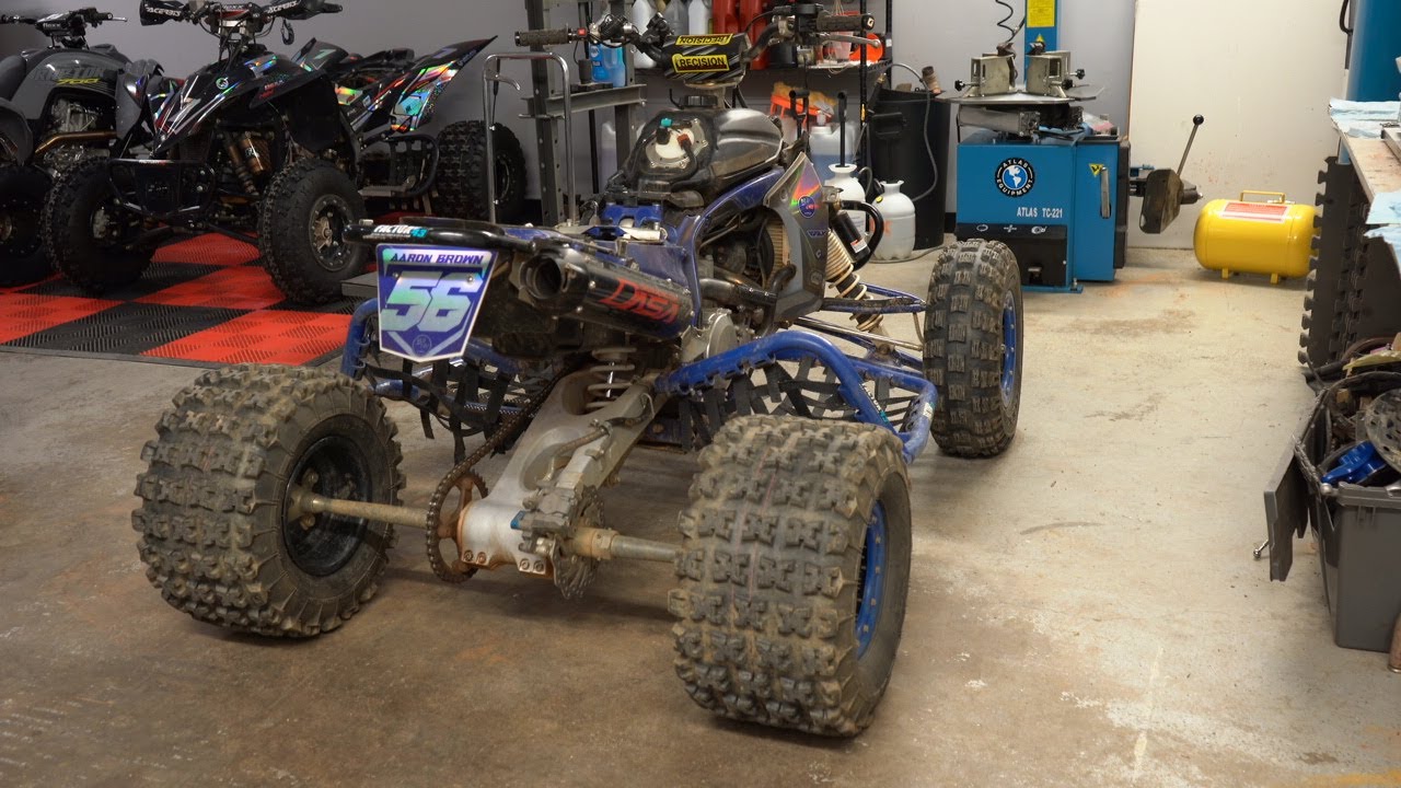 7 Years of racing! 2018 YFZ 450r Motor comes out for its first rebuild