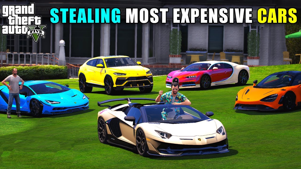STEALING FASTEST SUPERCARS FROM LIBERTY CITY | GTA V GAMEPLAY #143