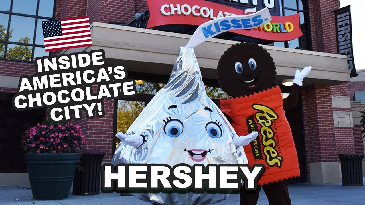 🇺🇸 HERSHEY | INSIDE AMERICA'S CHOCOLATE CITY! (HERSHEY, PENNSYLVANIA, USA) 🇺🇸