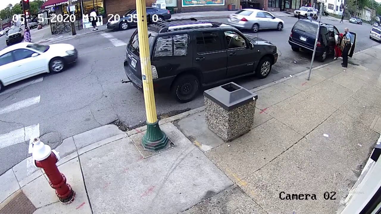 New Surveillance video of the moments leading up to George Floyd arrest