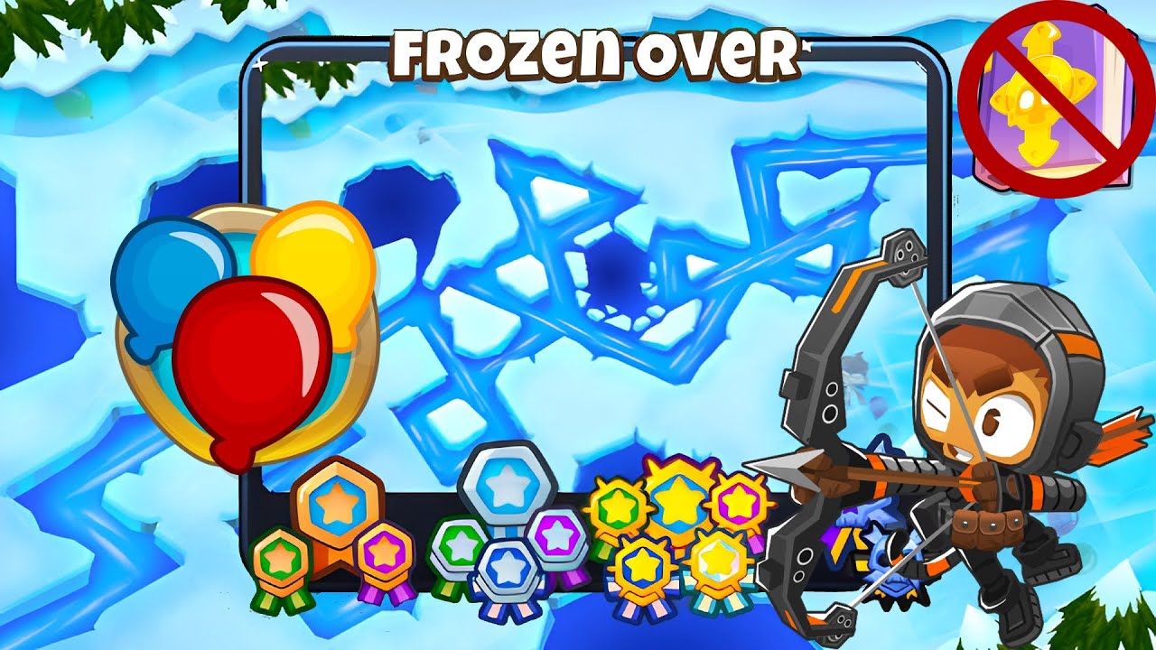 Frozen Over [Alternate Bloons Rounds] Guide | No Monkey Knowledge | BTD 6 (2023 Updated)