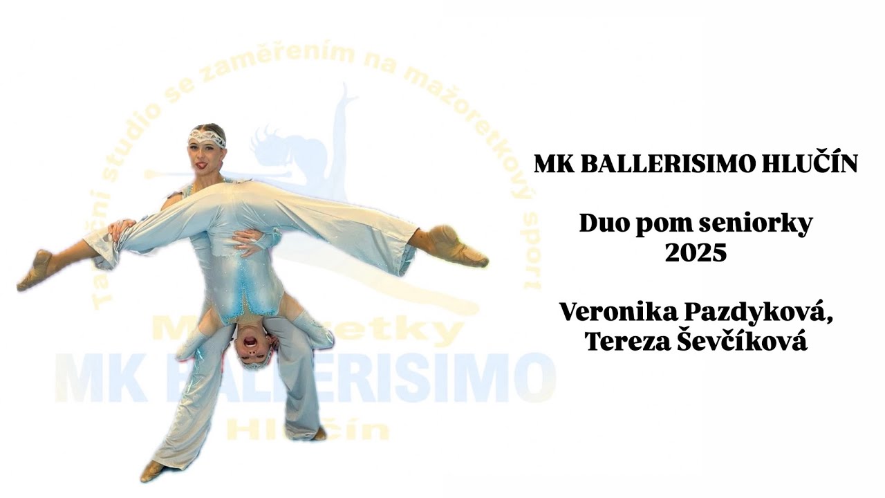 MK BALLERISIMO Hlučín - duo pom Veri a Teri 2025