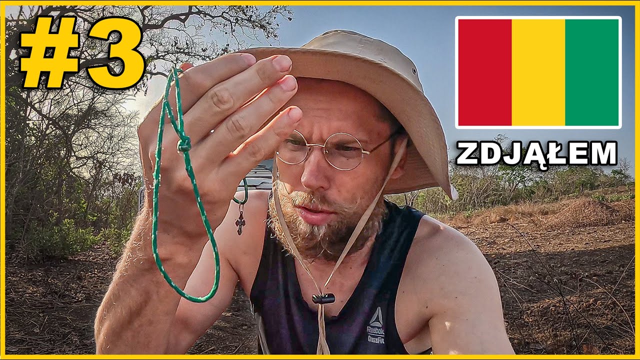 ZDJĄŁEM KRZYŻYK W AFRYCE KTÓRY NOSZĘ 24 LATA - GWINEA KONAKRY