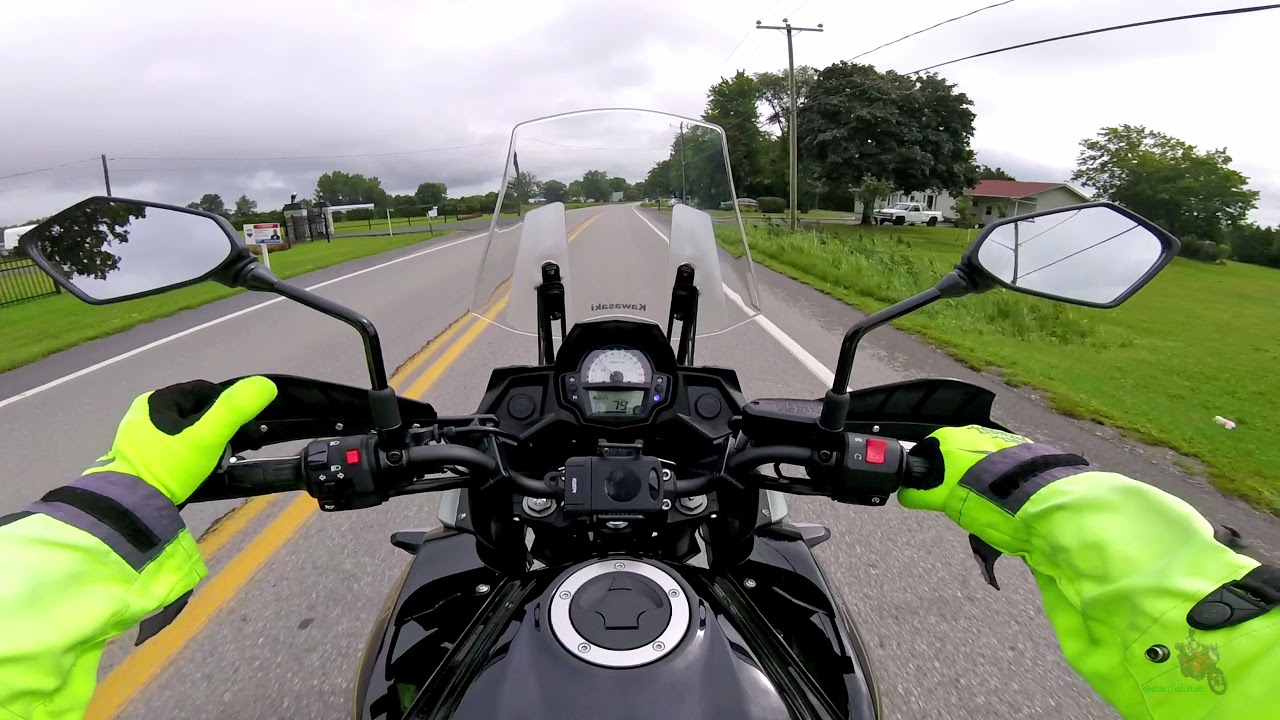 Kawasaki Versys 650 LT 2019 - balade et comparaison de mon Vstrom 650