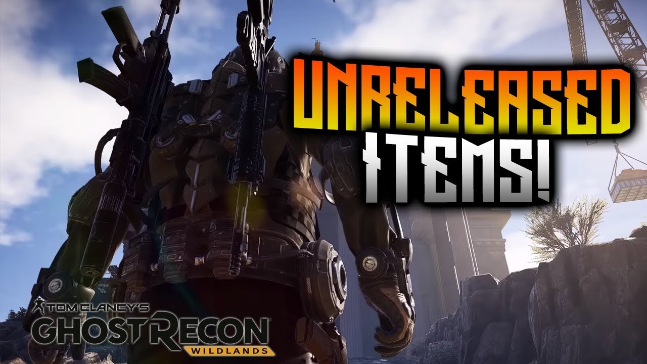 Ghost Recon Wildlands - Unreleased Items Special Operations 2! Exo Suit, Helmets, Goggles, And MORE!