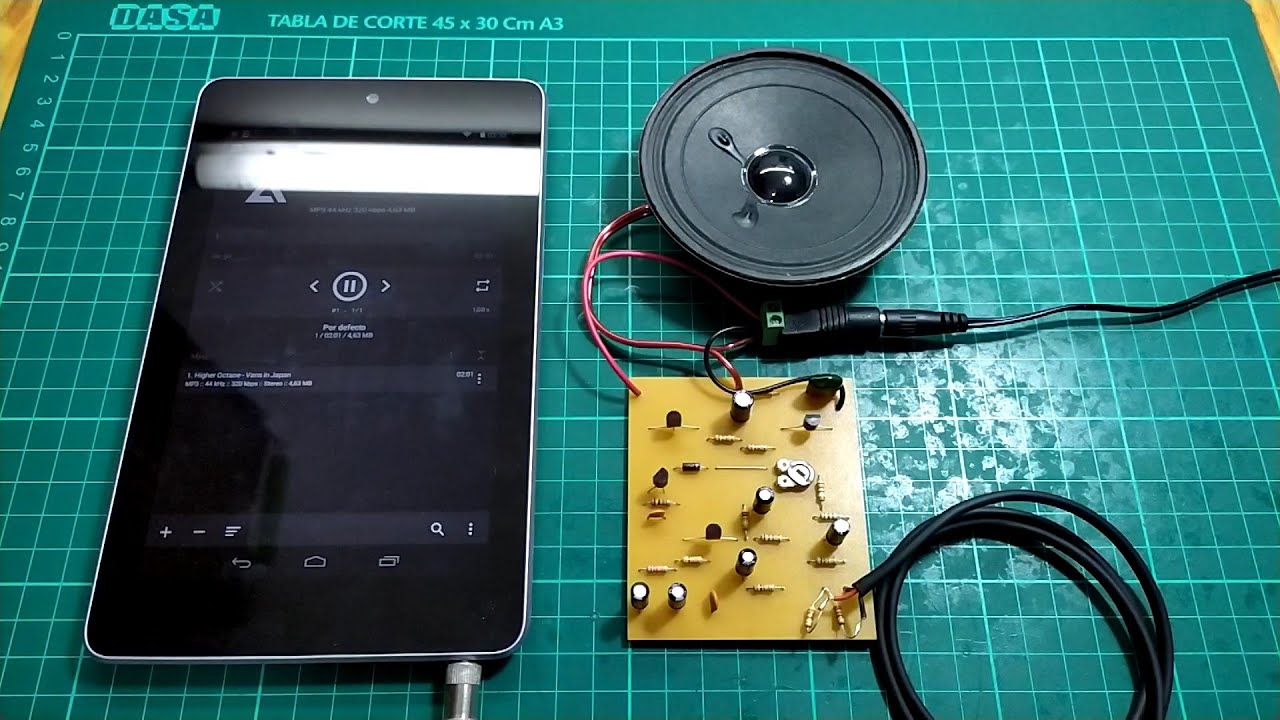 Amplificador de Audio 750mW Analisis + Montaje Sonido Impecable!!! IDEAL PRINCIPIANTES!!!