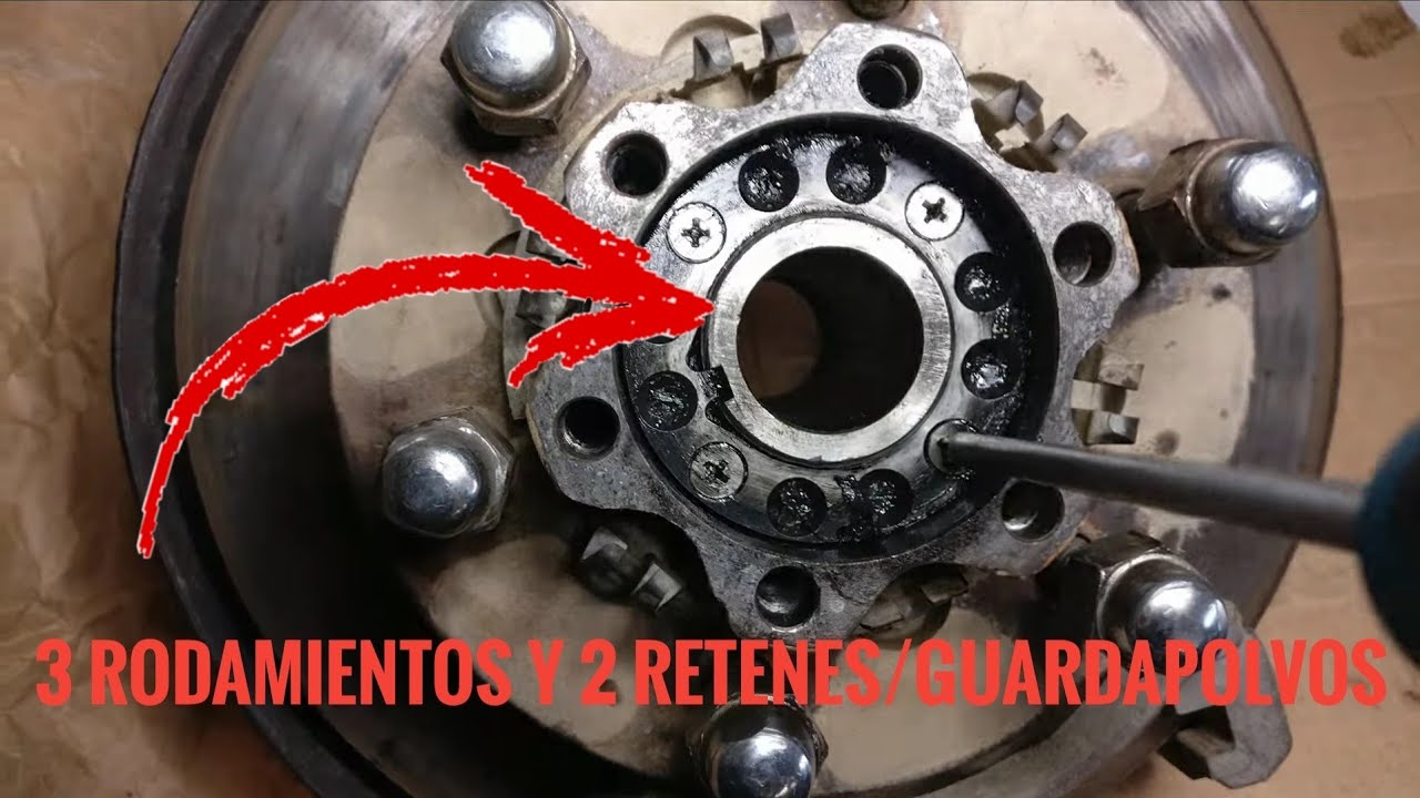 Cambio RODAMIENTOS BUJE DELANTERO y RODAMIENTO MANGUETA / HYUNDAI GALLOPER