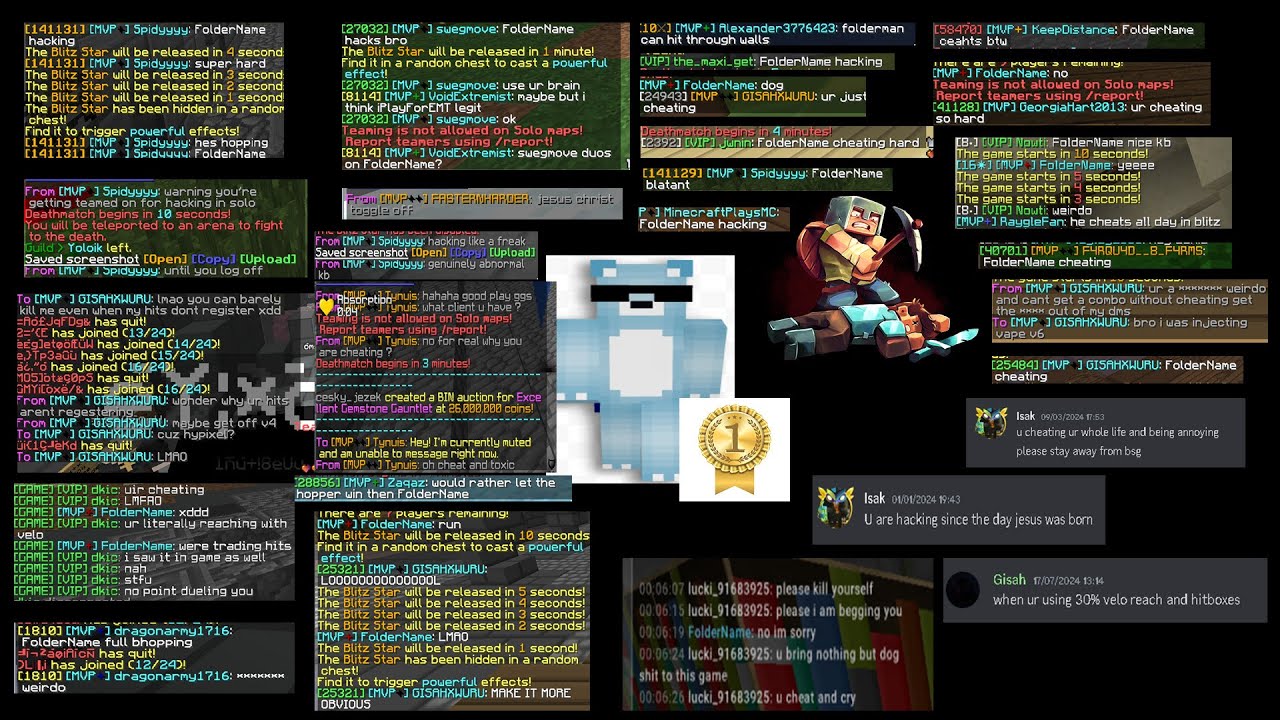 The Best Hypixel Blitz Combotage