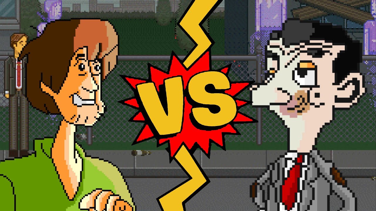M.U.G.E.N Battles | Shaggy vs Mr. Bean | Scooby-Doo vs Mr. Bean