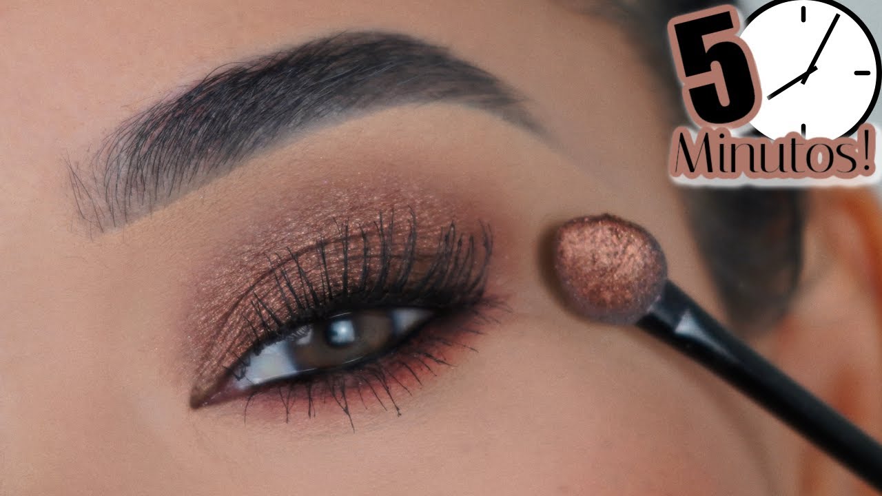 Sombras Cafes Sencillas Sin Pestañas Postizas | PRINCIPIANTES