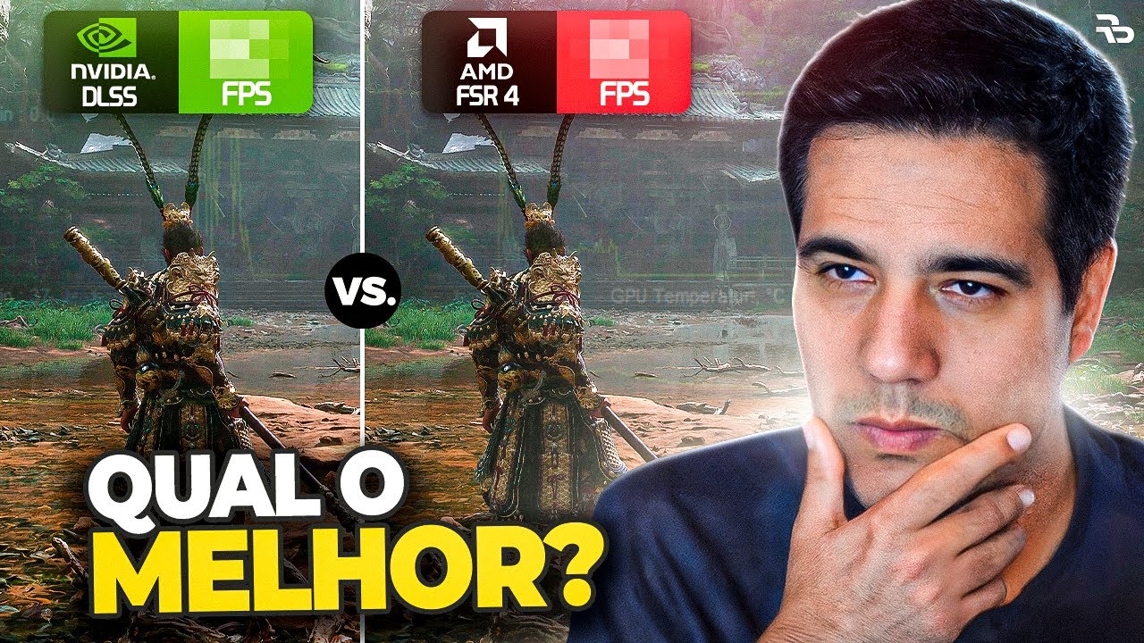 BLACK MYTH WUKONG - FSR4 MELHOR QUE DLSS?