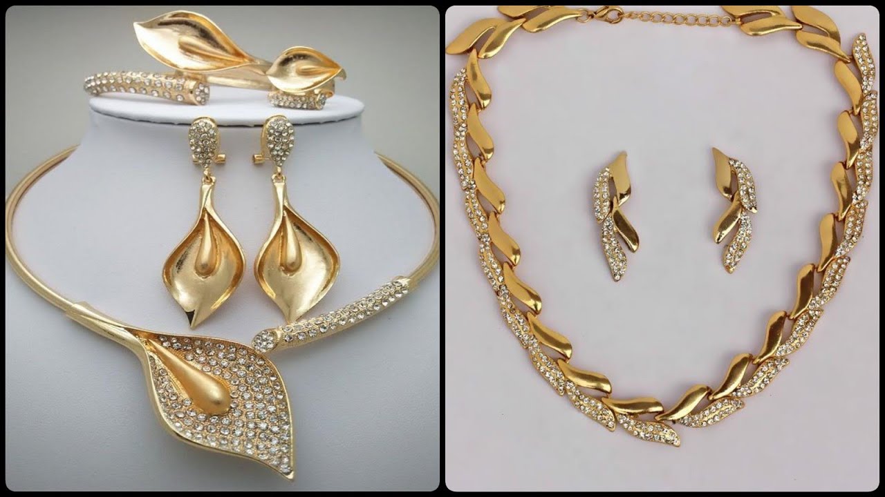 Very Attractive Beautiful Most Demanding Gold Set Design Collection 2020/2021