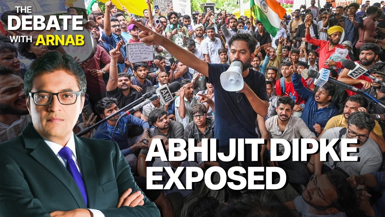 Arnab Exposes CJP Protest &lsquo;Hidden Agenda&rsquo; | Abhijit Dipke, Toolkit & Regime-Change Plot