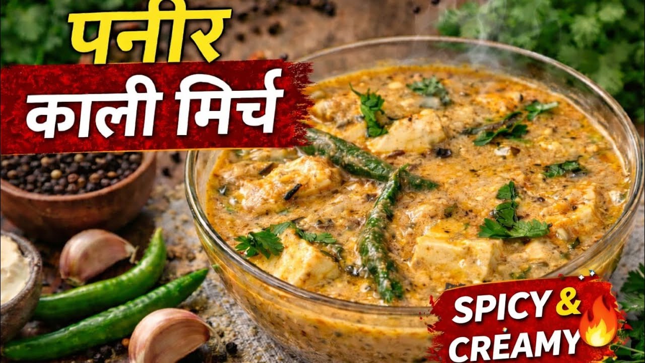 Paneer Kalimirch|Quick Panner Curry| Resturant Style| #pannercurry #pannerkalimirch #indianfood 