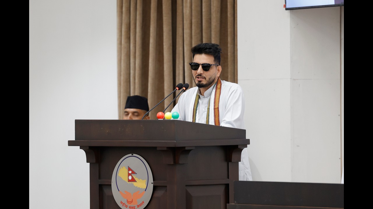 विनियोजन विधेयकमाथिको छलफलमा उठेका प्रश्नको जवाफ दिनुहुँदै पूर्वाधार विकास मन्त्री सुनिल लम्साल