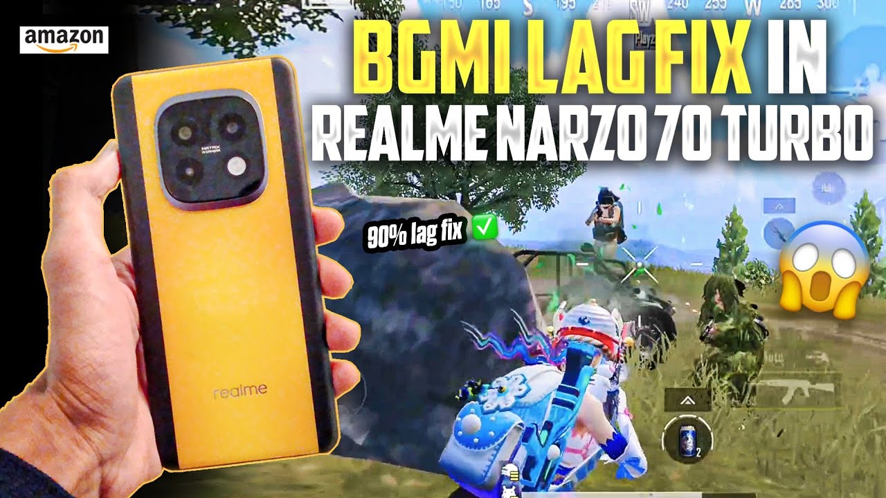 LAG FIX IN REALME NARZO 70 TURBO🔥🥵 || NEW UPDATE LAG FIX 3.7[ZERO LAG GAMPLAY]