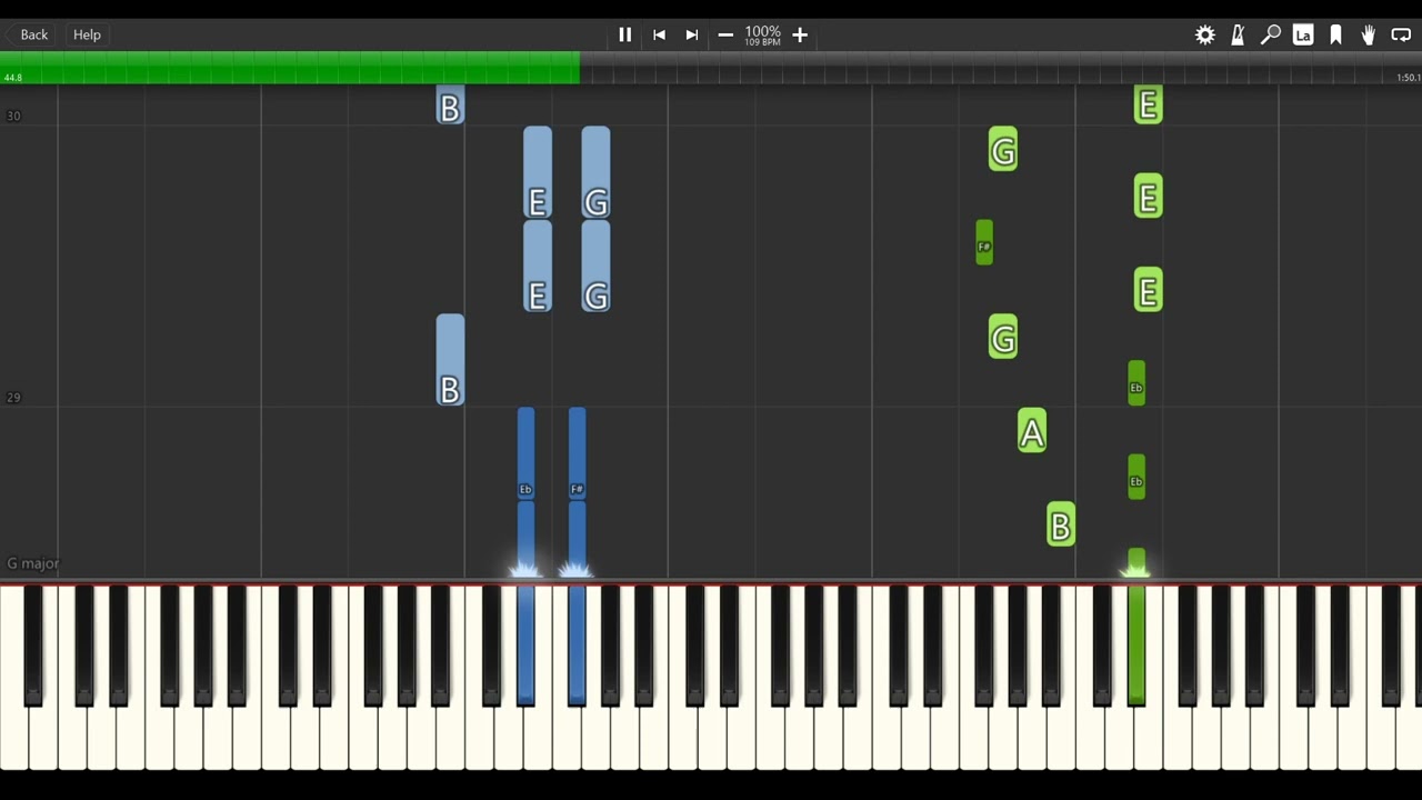 The Hourglass - Ben Crosland [PIANO TUTORIAL]