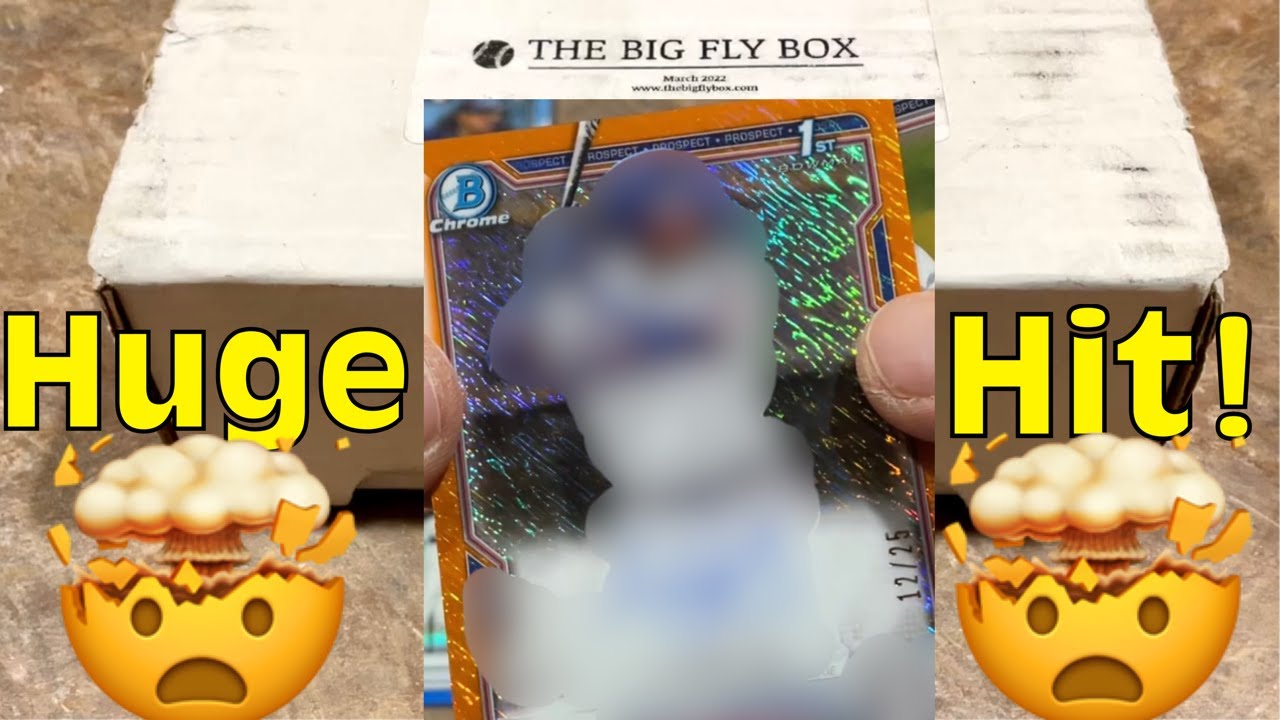 $1,000+ CARD PULLED FROM THE MARCH 2022 BIG FLY BOX!