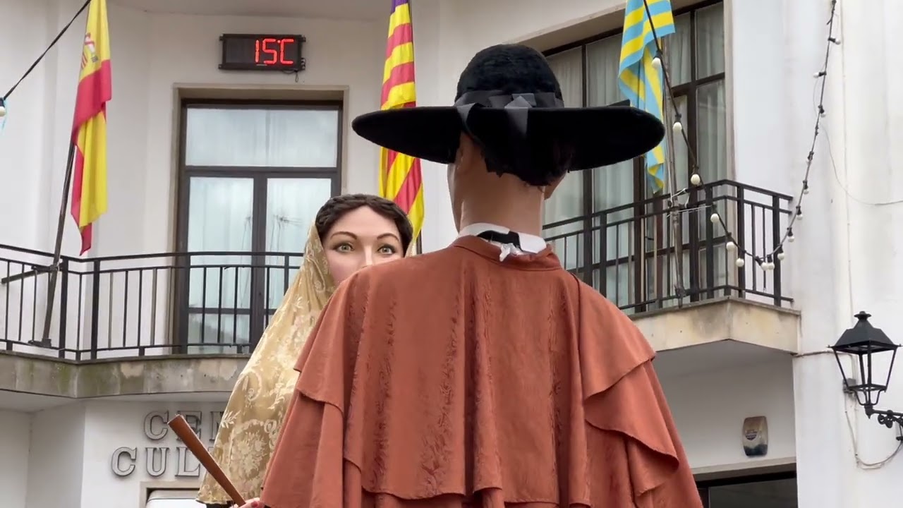 Celebració de Santa Eulàlia amb un recorregut dels Gegants d’Alaior  pels carrers del centre