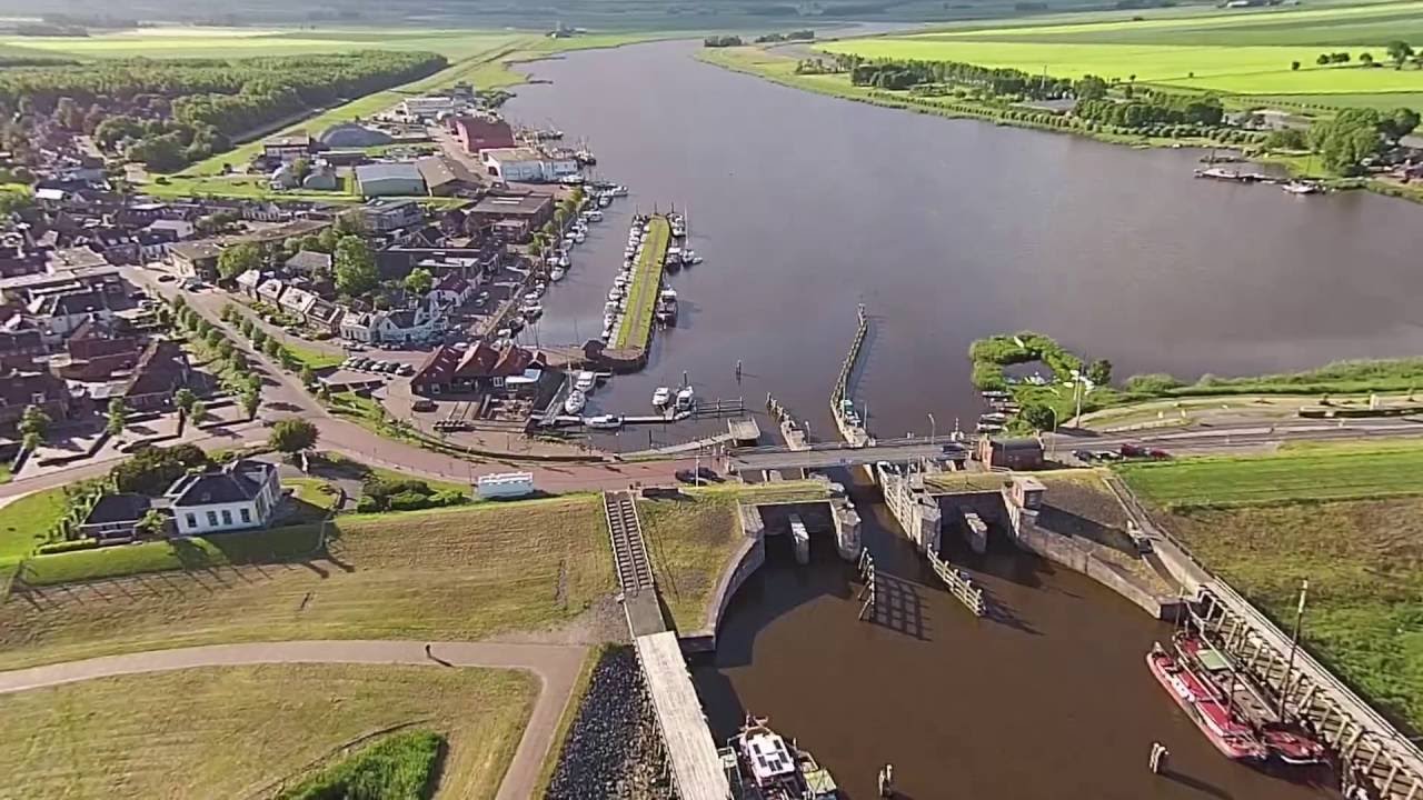 Reitdiep sluis zoutkamp