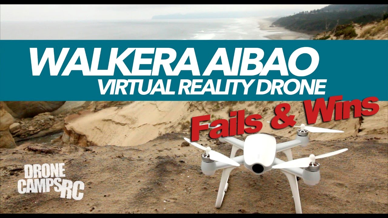 WALKERA AIBAO VR Drone - Review - FAILS & WINS