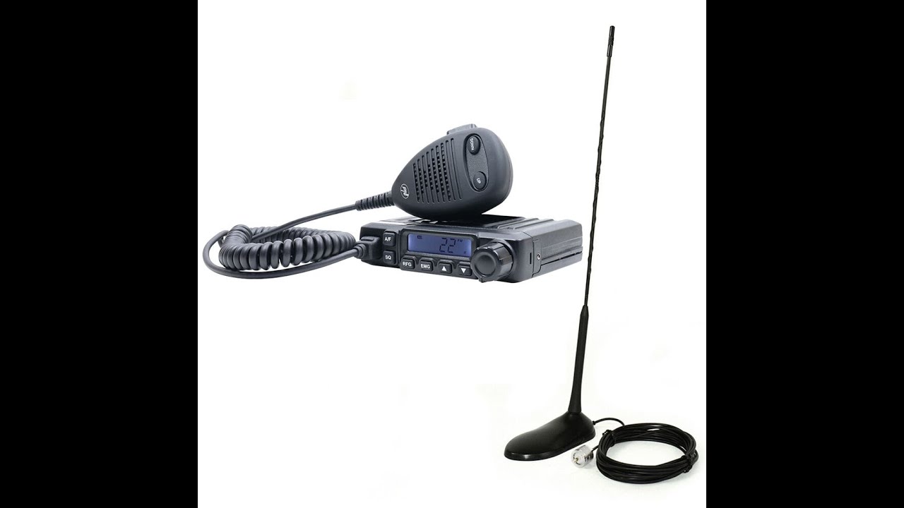 Kit statie radio CB PNI Escort HP 7120 si Antena CB PNI Extra 48
