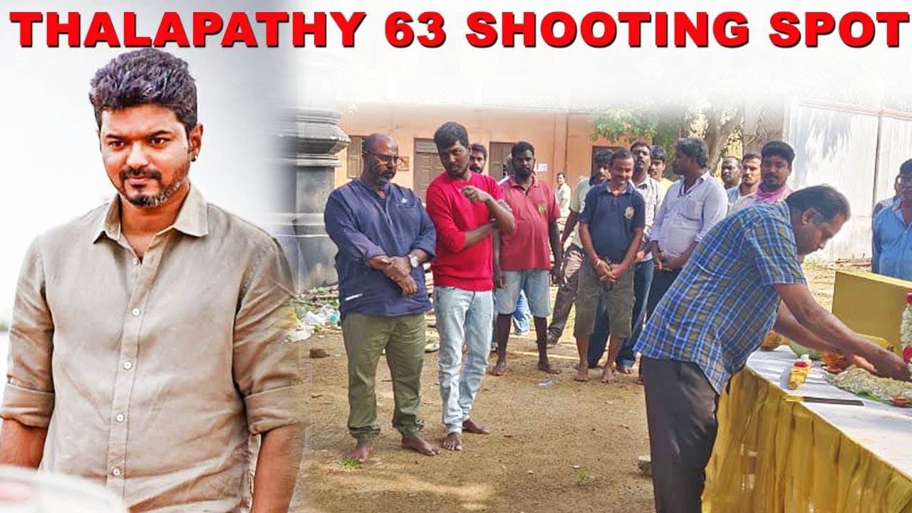 Thalapathy 63 shooting spot | Official Update | Vijay | Atlee