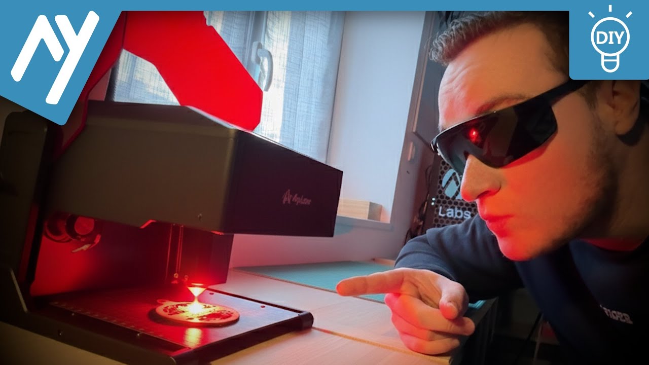 Je découvre la GRAVURE LASER ! (AlgoLaser Pixi)