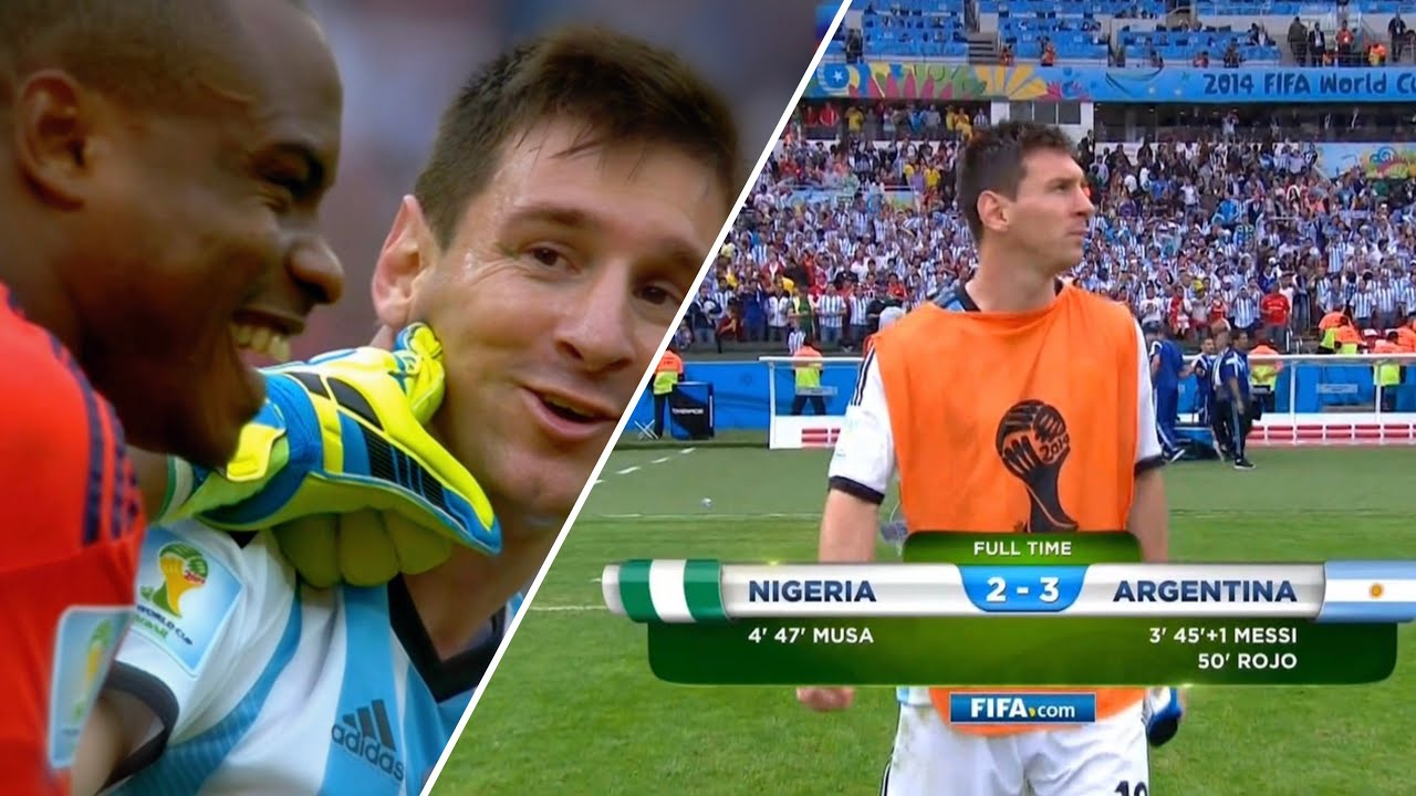 Lionel Messi Masterclass vs Nigeria (2014 World Cup) | 1080i HD
